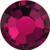 LUX Austrian Crystal Flatback Rhinestones Ruby 16ss