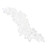 DIY Applique - White Vinca A