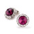 15mm Performance Earrings - Amethyst Clipped