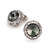 15mm Performance Earrings - Black Diamond Clipped