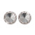 15mm Performance Earrings - Hematite Clipped