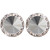 20mm Performance Earrings - Hematite Clipped