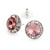 15mm Performance Earrings - Light Amethyst Pierced