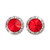 15mm Performance Earrings - Light Siam Pierced