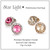 15mm Performance Earrings - Rose Clipped