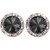 20mm Performance Earrings - Nightfall Clipped