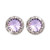 15mm Performance Earrings - Violet Pierced