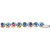 Rhinestone Barrette - 1 Row Crystal AB