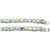 Rhinestone Slide Barrettes - Crystal AB