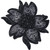 DIY Applique Sequin Embroidered 918 Black
