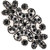 PriceLess Crystal Trim Applique Gel Backed 631 Jet