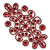 PriceLess Crystal Trim Applique Gel Backed 631 Siam