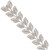 DIY Banding Embroidered 803 Silver