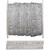 PriceLess Crystal Banding Gel Backed 531 Silver