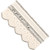 PriceLess Crystal Banding Gel Backed 536 Crystal/White