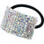 Rhinestone Ponytail Binder Large Cuff - Crystal AB