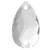 Preciosa Sew On Pear Crystal 18x10.5mm
