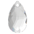 Preciosa Sew On Pear Crystal 28x17mm
