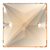 Preciosa Sew On Square Honey 16mm