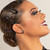Make Your Own Rhinestone Hair Accessory -  Snap Barrette Black