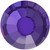 PriceLess Crystal Flatback Rhinestones Purple Rain 30ss