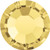 MAXIMA Crystals by Preciosa Flatback Rhinestones Light Topaz 16ss