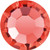 MAXIMA Crystals by Preciosa Flatback Rhinestones Padparadscha 16ss
