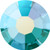 MAXIMA Crystals by Preciosa Flatback Rhinestones Blue Zircon Shimmer AB 20ss