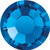 MAXIMA Crystals by Preciosa Hotfix Rhinestones Capri Blue 16ss