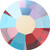 MAXIMA Crystals by Preciosa Flatback Rhinestones Light Siam Shimmer AB 09ss