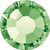 MAXIMA Crystals by Preciosa Flatback Rhinestones Peridot 12ss