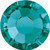 MAXIMA Crystals by Preciosa Flatback Rhinestones Blue Zircon 12ss