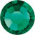 MAXIMA Crystals by Preciosa Flatback Rhinestones Emerald 05ss