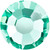 MAXIMA Crystals by Preciosa Flatback Rhinestones Caribbean Sea 30ss