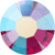 MAXIMA Crystals by Preciosa Flatback Rhinestones Fuchsia Shimmer AB 05ss