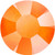 MAXIMA Crystals by Preciosa Flatback Rhinestones Neon Orange 16ss