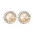 15mm Performance Earrings - Honey/Gold Clipped