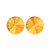 14mm Simple Rivoli Earrings - Sunrise Clipped