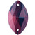 PriceLess Sew On Navette Amethyst 22x13mm
