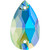 PriceLess Sew On Pear Peridot AB 22x13mm