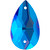 PriceLess Sew On Pear Ocean 22x13mm