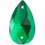 PriceLess Sew On Pear Succulent 22x13mm
