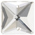 Starcut Crystal Sew On Square Crystal 14mm