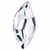 Starcut Crystal Sew On Leaf Crystal 20x10mm