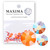 MAXIMA Crystals by Preciosa Mix Pack Flatback Round Neon Orange