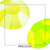 Crystals for Nails Mixed Size Pack Neon Yellow