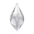 PriceLess Crystal Flatback Shape Flame Crystal 10x5mm