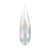 PriceLess Crystal Flatback Shape Raindrop Crystal AB 10x3mm