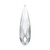 PriceLess Crystal Flatback Shape Raindrop Crystal 10x3mm