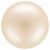 PriceLess Trims Flatback Pearls Cream 2mm